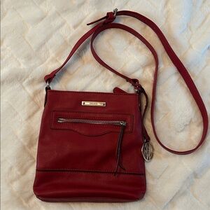 9 West red cross body purse -  NWOT